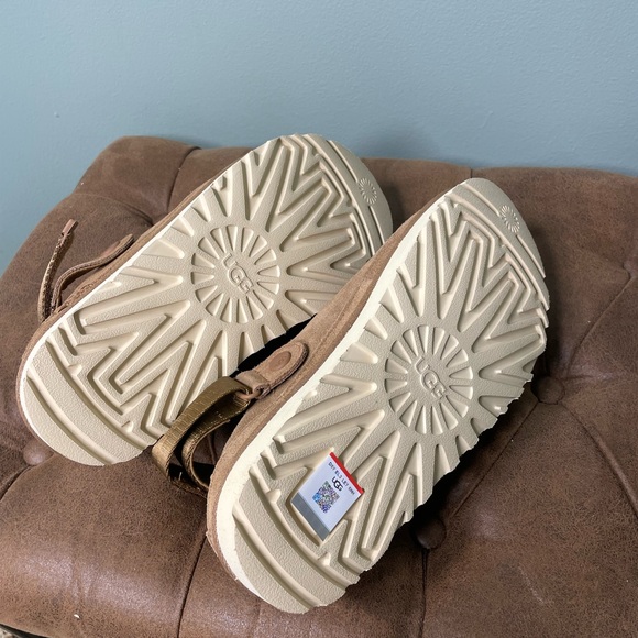 Women’s UGG Suede Slip-On Shoes - Picture 2 of 3